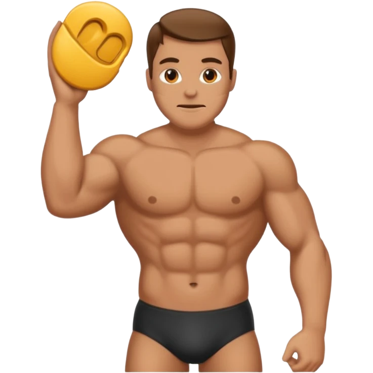 piernas de hombre musculoso, solo piernas emoji
