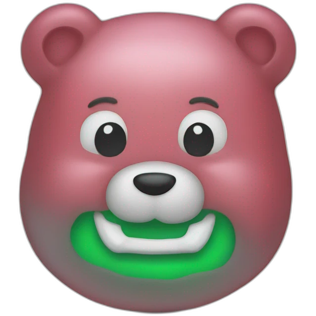 Gummy bear  emoji