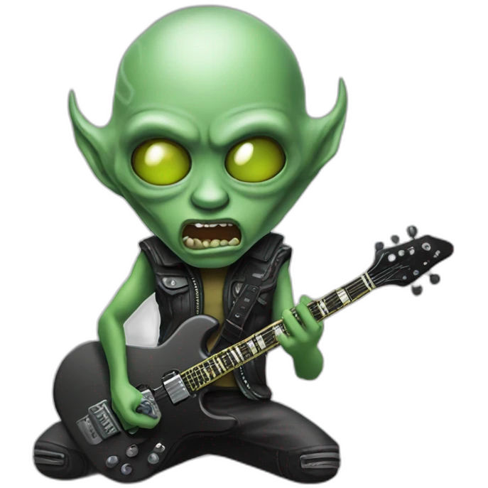 alien rocker emoji