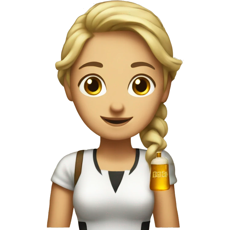 Beer girl  emoji
