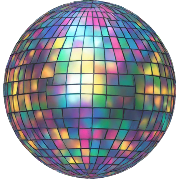 Disco ball emoji