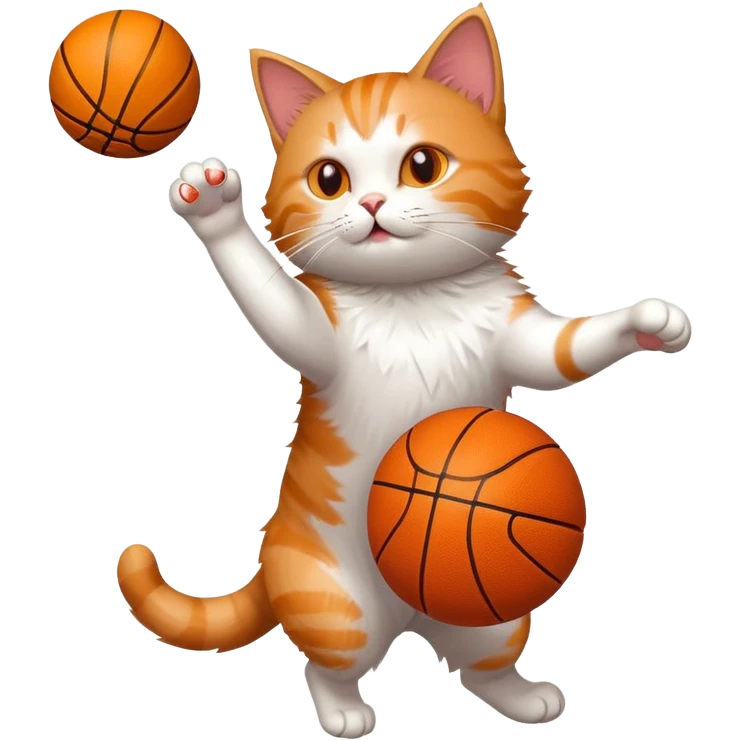 Cat shooting middle  emoji