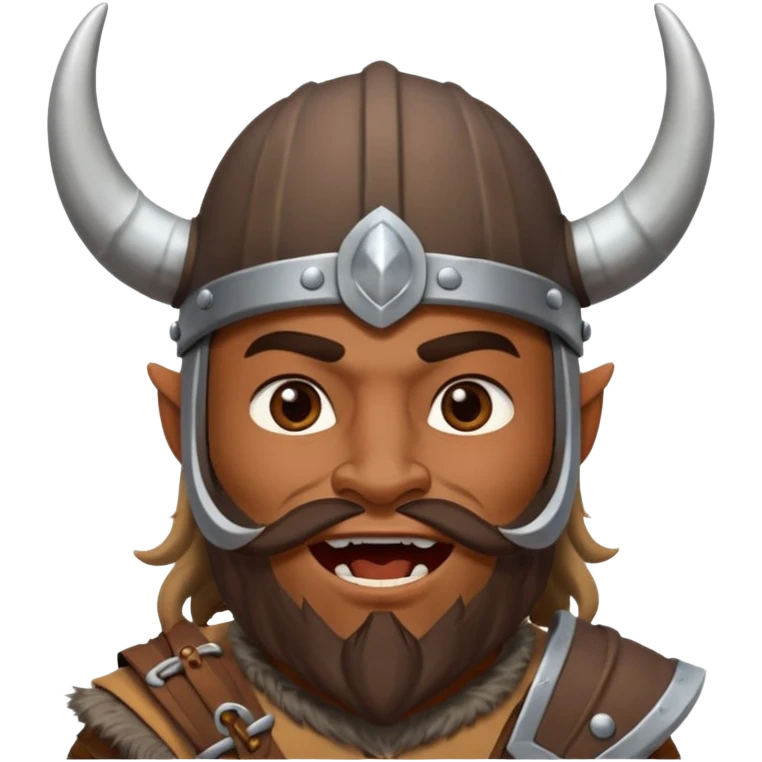 excited Māori VIking emoji