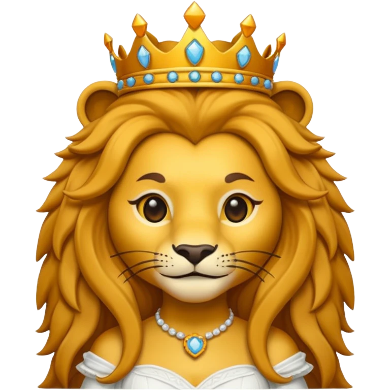 lion bride emoji