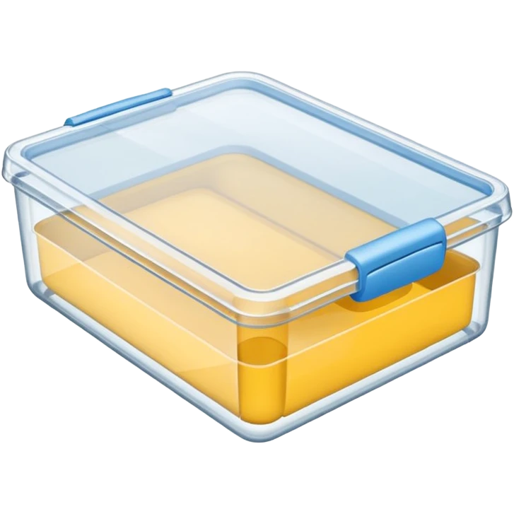 Plastic storage box emoji