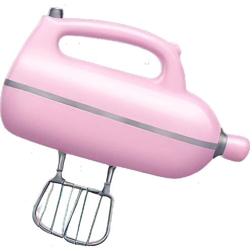 pink Hand Mixer emoji