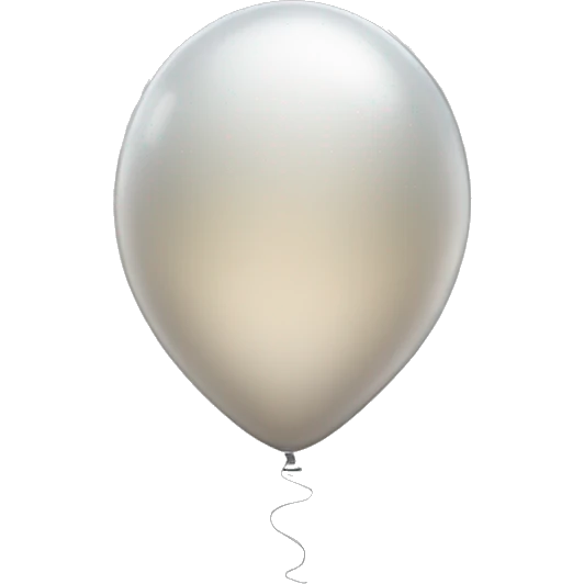Clear ballon emoji