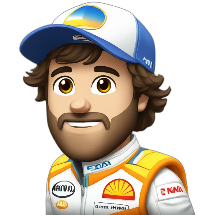 Fernando Alonso emoji