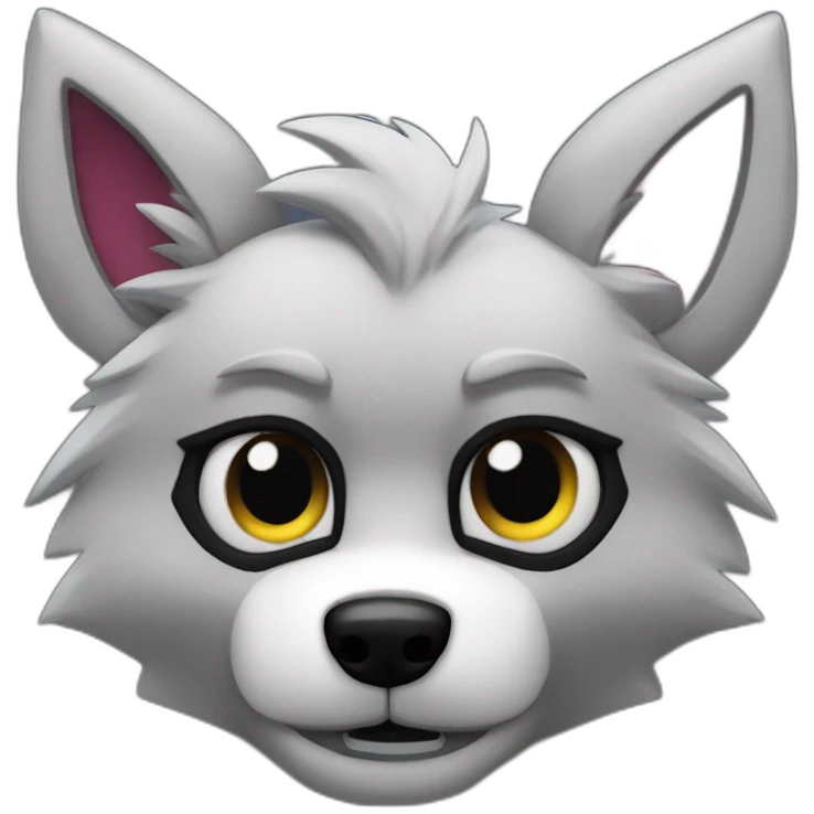 Roxy FNAF wolf emoji