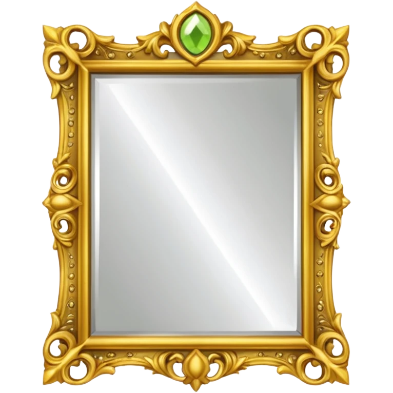magic mirror on the wall from Shrek emoji