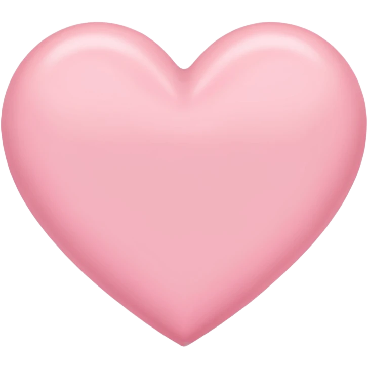 baby pink heart emoji