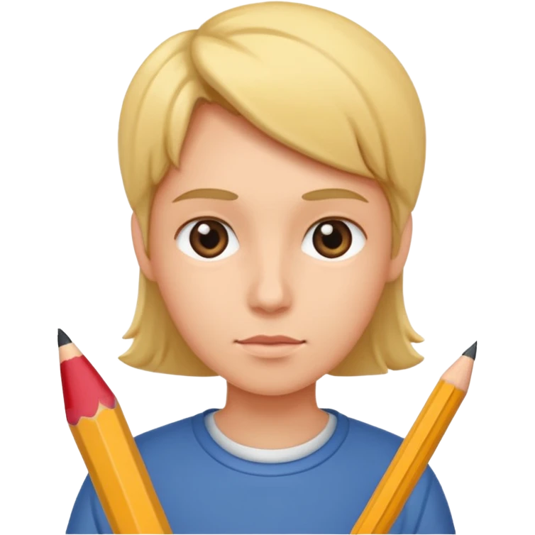 Pensil in hand  emoji