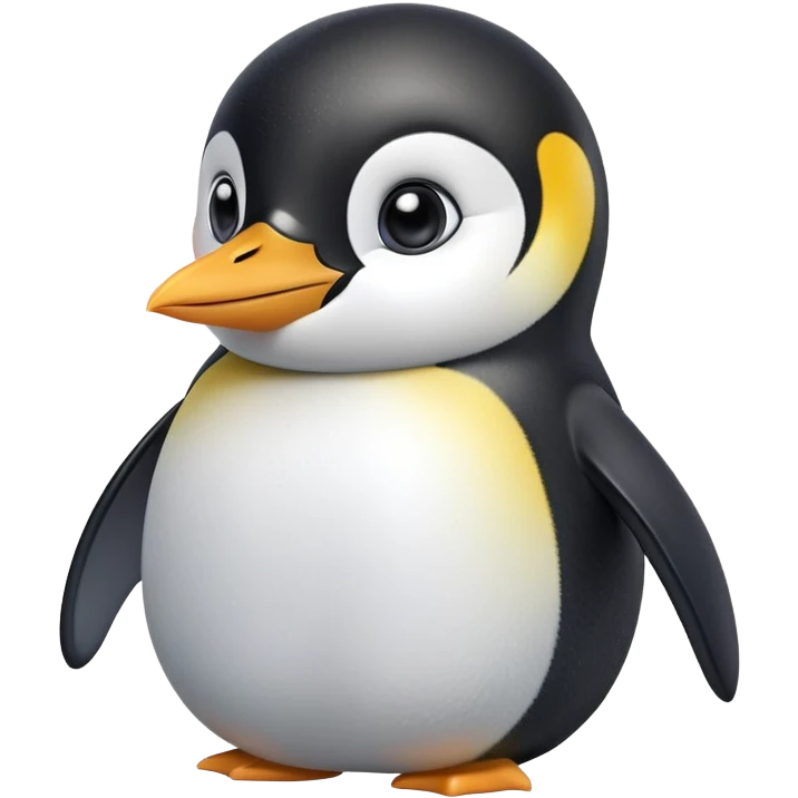 cinematic-cute-emperor-penguin-portrait-emoji,-head-tilted-playfully-and-inquisitively,-with-glossy,-pristine-plumage-accented-by-a-bright-beak-and-round,-sparkling-eyes-filled-with-curiosity,-simplified-yet-irresistibly-adorable-features,  emoji