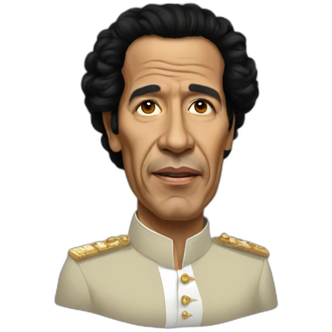 Mouammar kadhafi emoji
