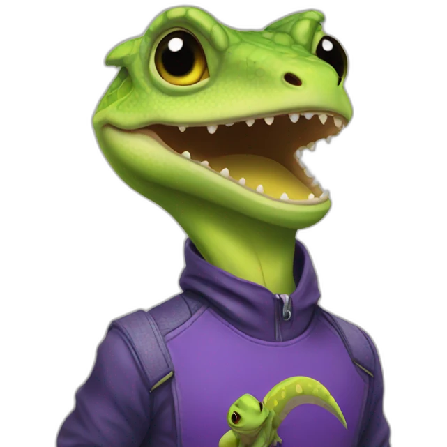 Mondo Gecko (Teenage emoji