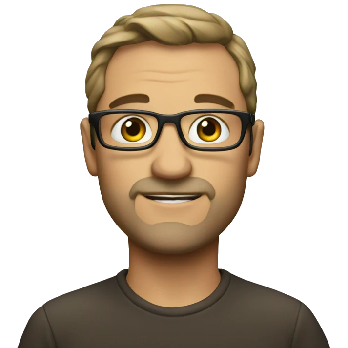 A Hugo glass  emoji