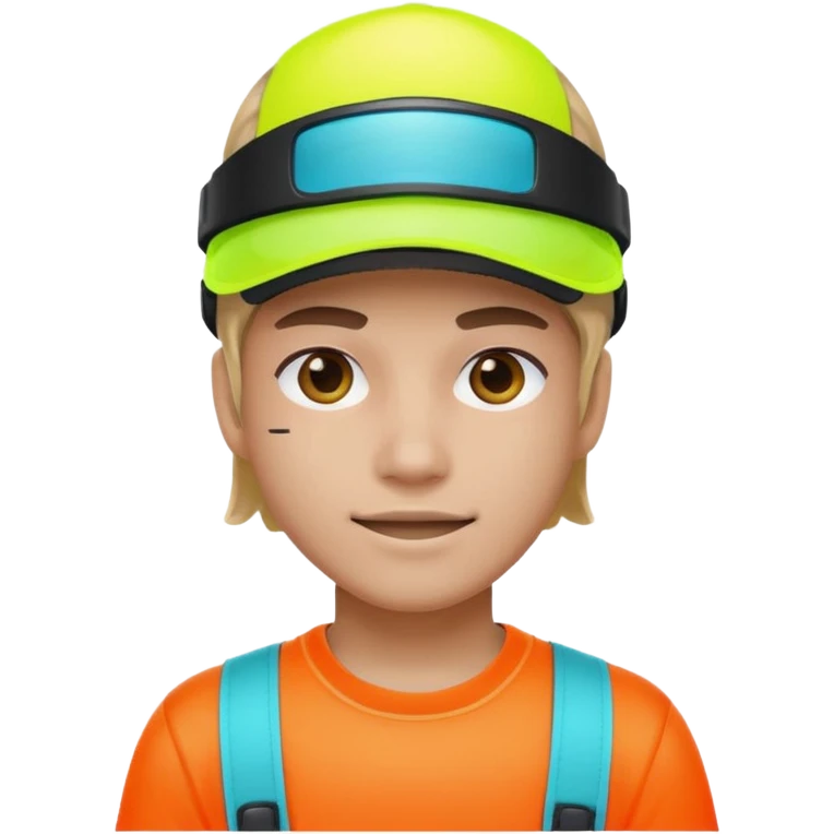 Neon Visor Gamers emoji