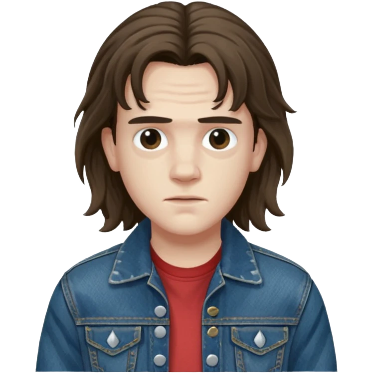 Eddie the freak from stranger things emoji