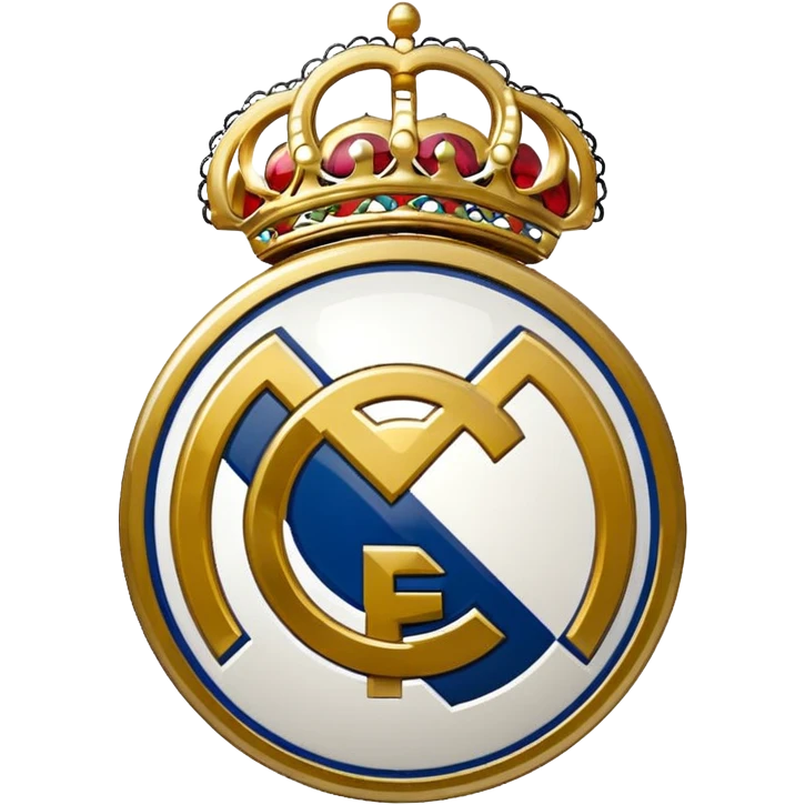 I want an emoji of real madrid logo of football and it should look realistic emoji