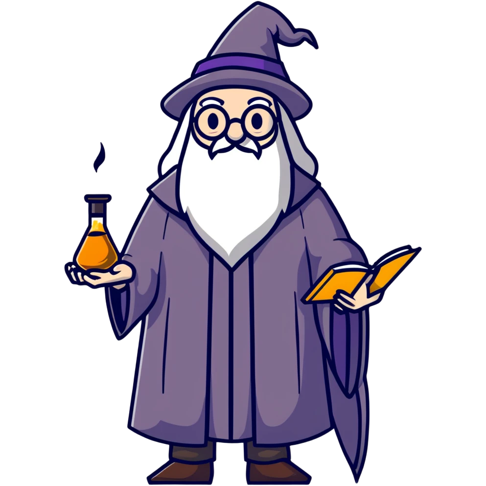 Dumbledore headmaster and Snape potions professor standing together emoji