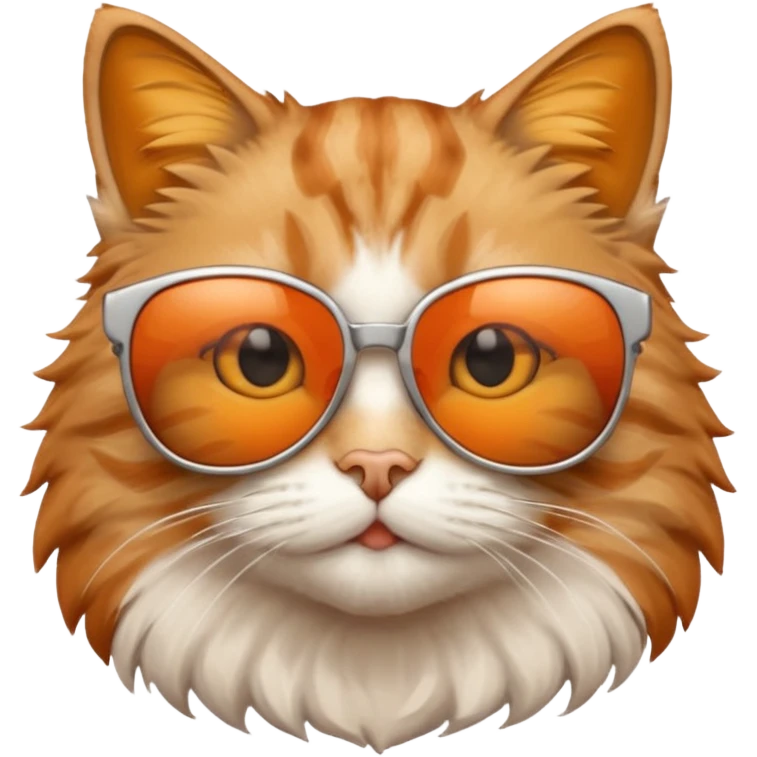 Cat wearing sunglasses emoji