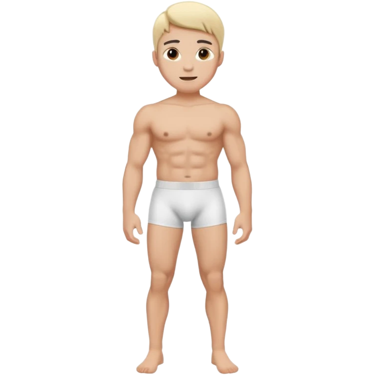 😡 wear White briefs emoji