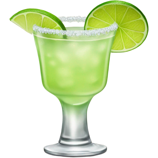Margarita with lime emoji