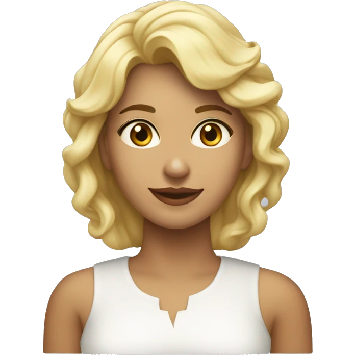 Женщина брюнетка в полний рост emoji