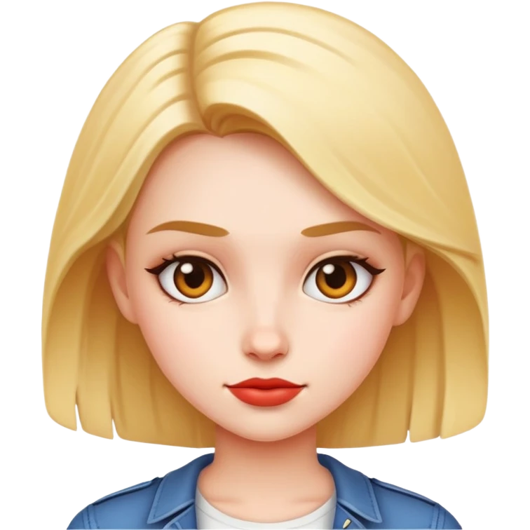 Cool gril emoji