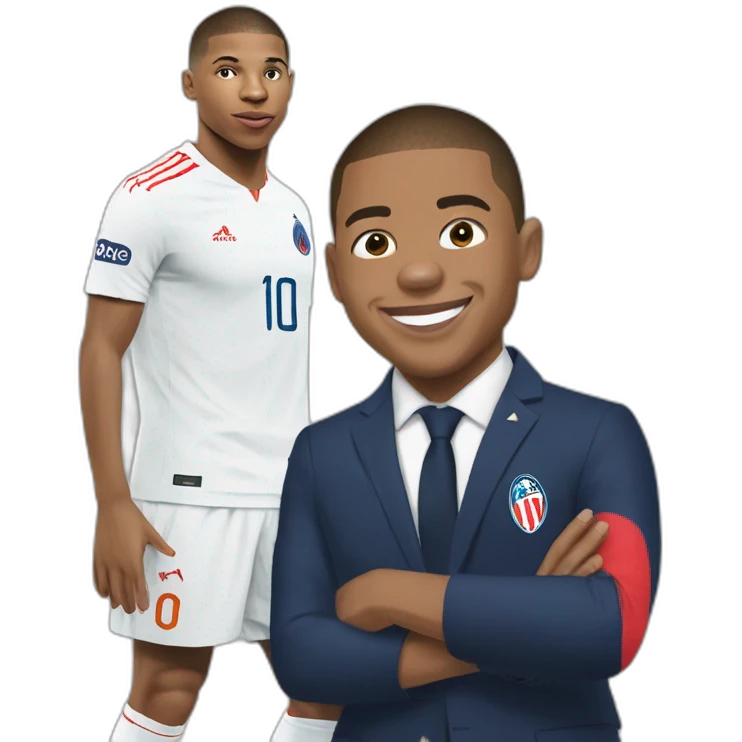 Mbappe sur neymare emoji
