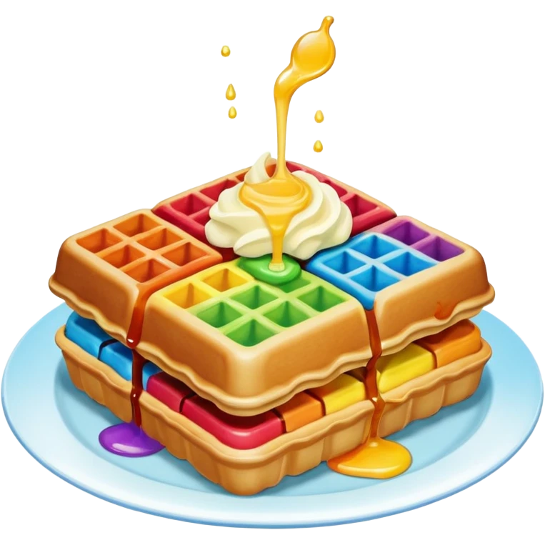 ❤🧡💛💚💙💜💗 rainbow🧇 emoji