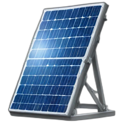 Panneau photovoltaïque emoji