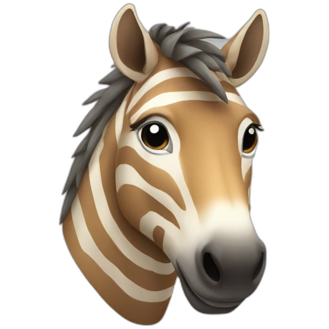 Quagga head emoji
