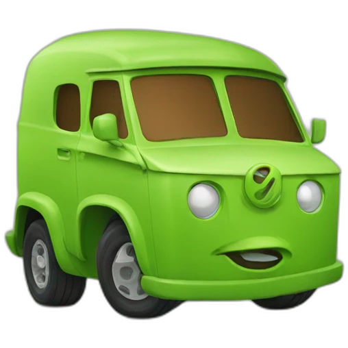 mystery machine avocado emoji