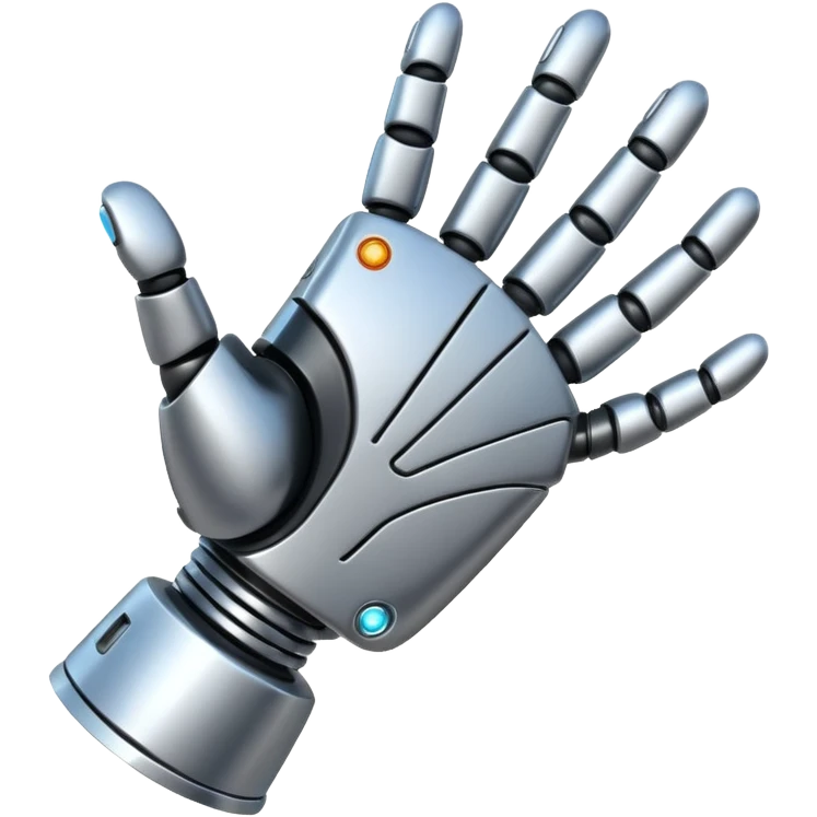 robot hand emoji