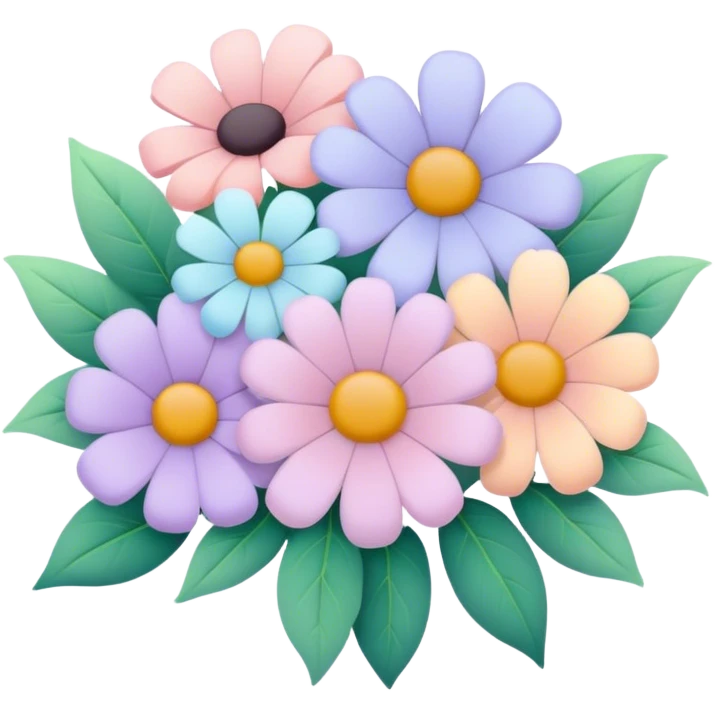 Aesthetic flowers emoji