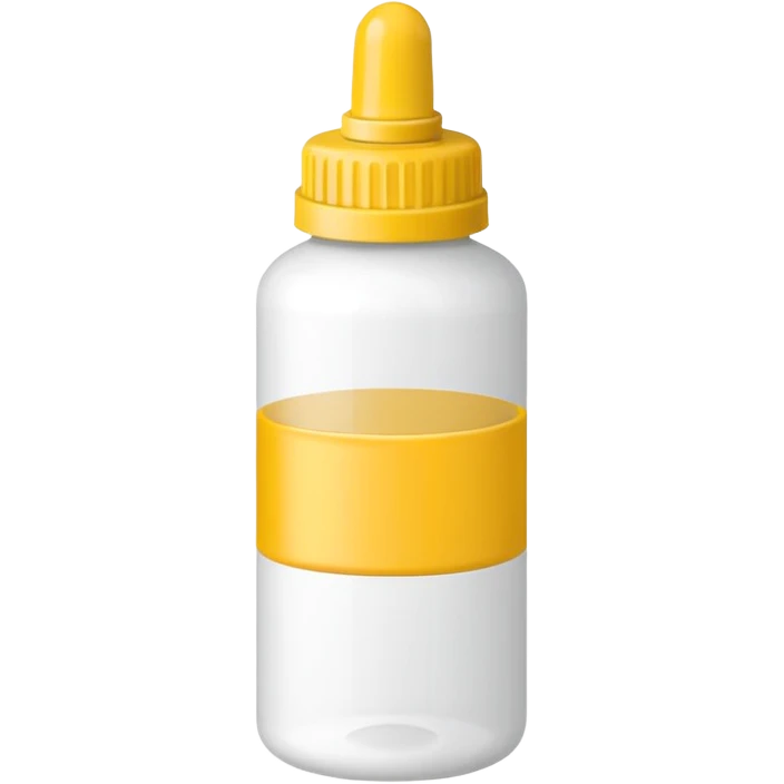 Glue bottle emoji