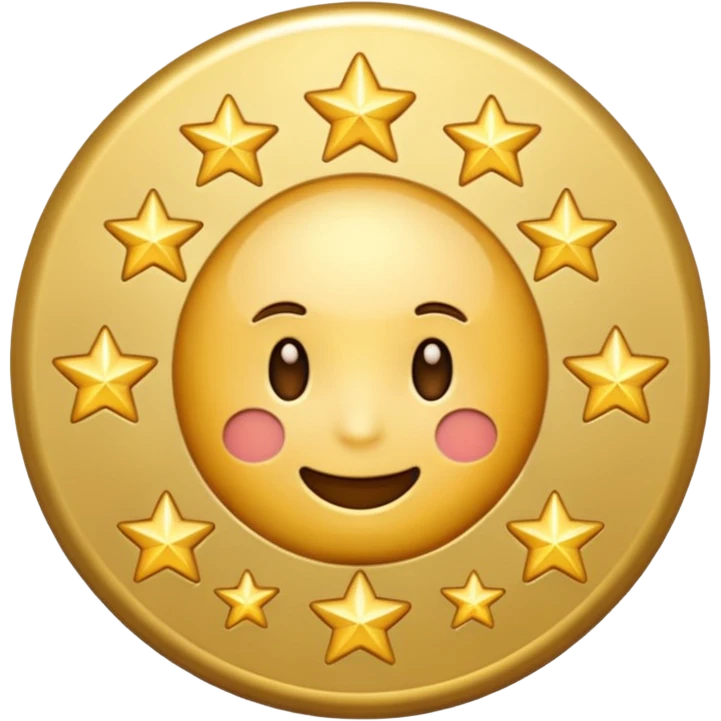 Can u make a emoji with 15 stars in a circle emoji