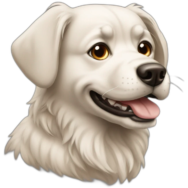 dog old emoji
