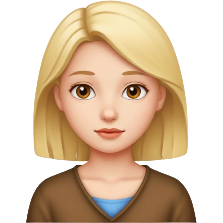 Replace the kittien into a girl emoji