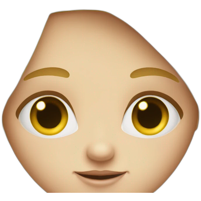 Enfant blond aux yeux bleus  emoji