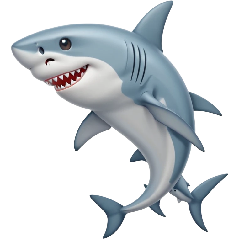 shark with legs and shoes on emoji