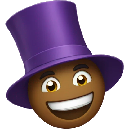 Purple new year  emoji