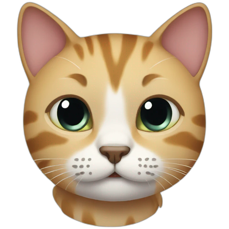 Cartoon cat emoji