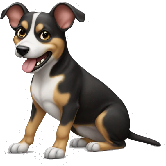 perro con un mouse glorius emoji