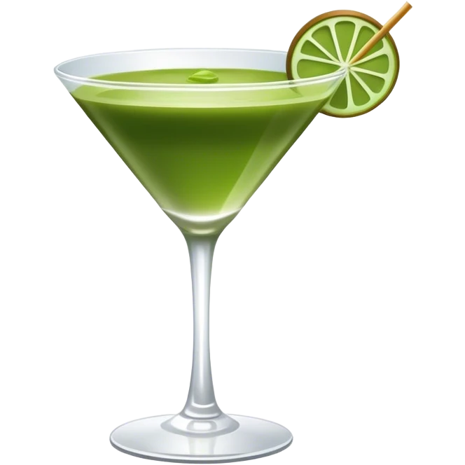 Matcha martini emoji