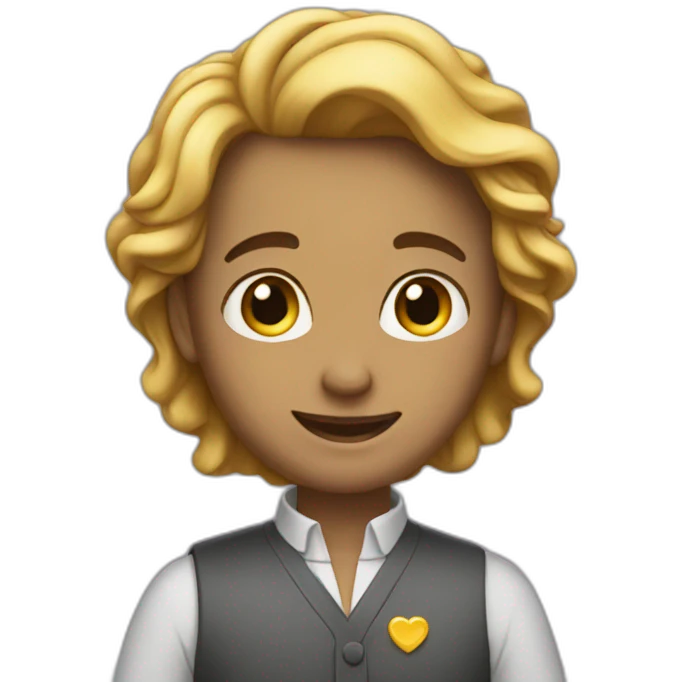 love and education emoji