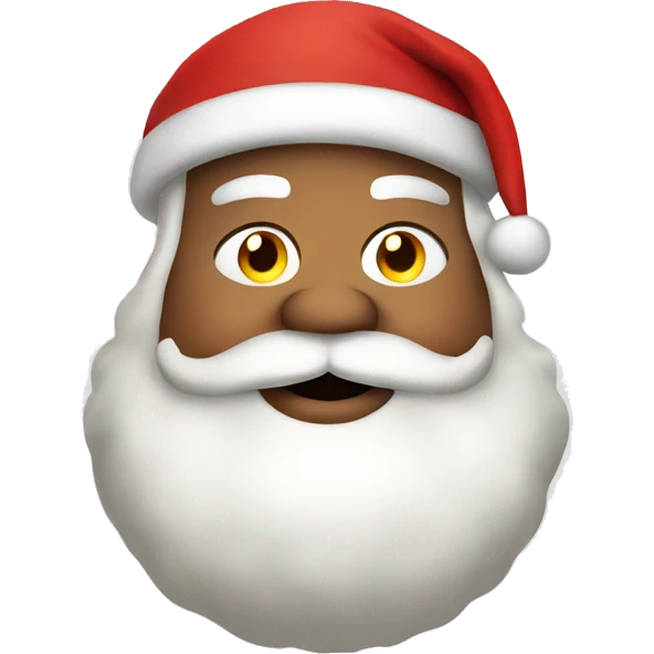 Fat Santa  emoji