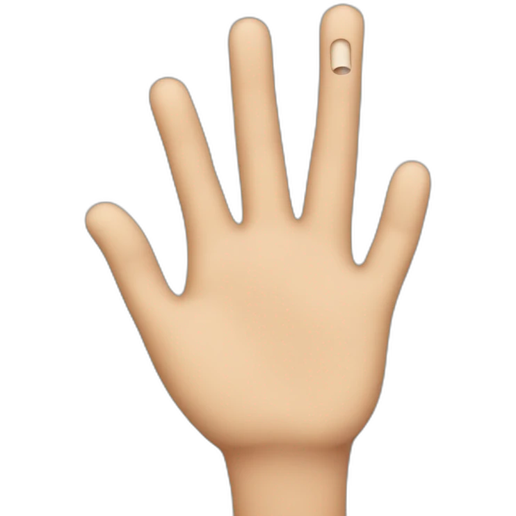 hand and ear whisper emoji