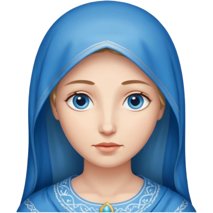 Mother of God from Christian Gods emoji